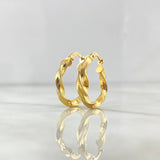 Candongas Deis 2.05gr / 2.2cm / Oro Amarillo 18K