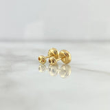 Topos Gc 0.65gr / 6mm Lisos Oro Amarillo