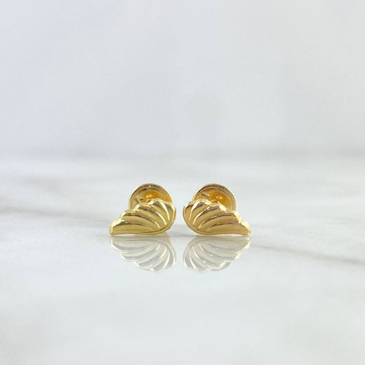 Topos Alas 0.55gr / 8mm Oro Amarillo 18K ©