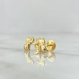 Topos Elefante 0.65gr / 7mm Liso Oro Amarillo 18K