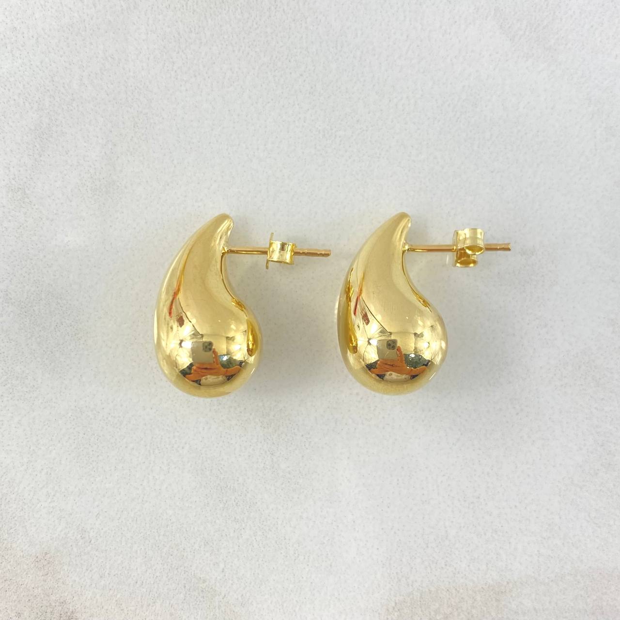 Topos Gota 3.4gr / 2cm / Oro Amarillo +4