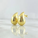 Topos Gota 3.15gr / 1.9cm / Lisa Oro Amarillo 18K &