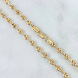 Cadena GC 6.95gr / 45cm / 3.4mm Oro Amarillo 18K