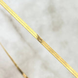 Cadena Espejo 4.8gr / 45cm / 2.2mm Oro Amarillo +3 *