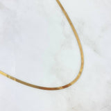 Cadena Espejo 4.8gr / 45cm / 2.2mm Oro Amarillo +3 *