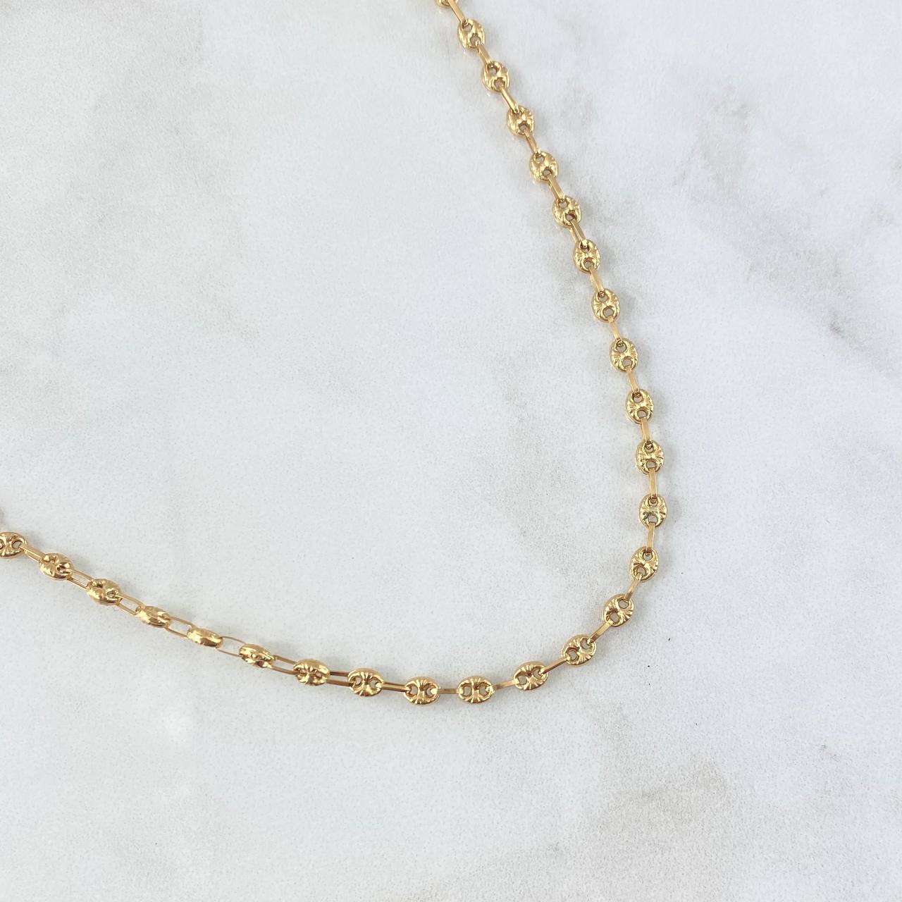 Cadena GC 6.95gr / 60cm / 3.3mm Diamantada Oro Amarillo *