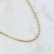 Cadena  GC 5.95gr / 50cm / 3.5mm Diamantada Oro Amarillo 18K *