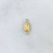 Herraje Virgen Guadalupe 0.25gr / 1.4cm / Silueta Vertical Oro Amarillo 18K