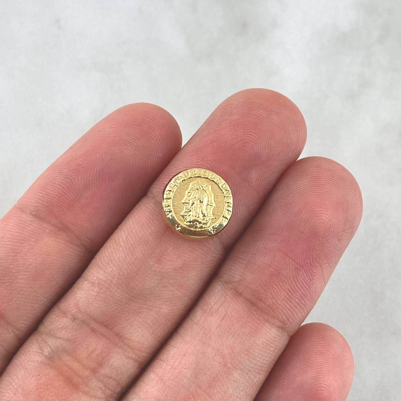 Herraje Virgen Guadalupe 0.3gr / Oro Amarillo 18K