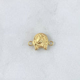 Herraje Caballo Herradura 0.4gr / 1.4cm / Troquelado Oro Amarillo 18K