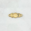 Herraje Placa Nube 0.55gr / 2.2cm / Divino Niño Oro Amarillo 18K