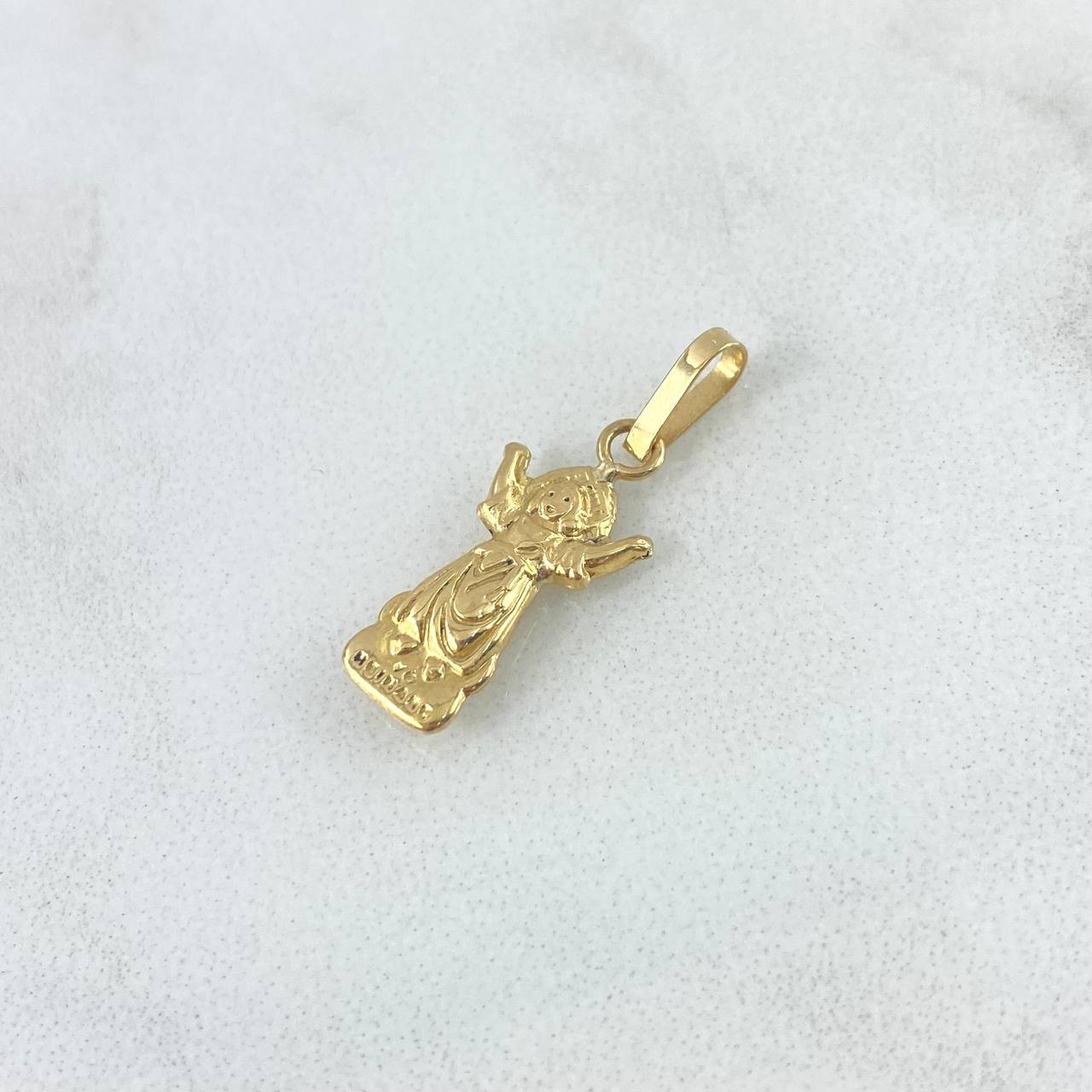 Dije Divino Niño Silueta 0.6gr / 2.2cm / Oro Amarillo 18K