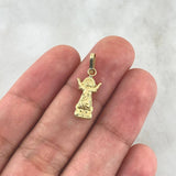 Dije Divino Niño Silueta 0.65gr / 2.2cm / Oro Amarillo 18K