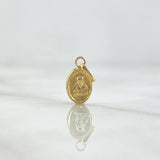 Dije Sagrado Corazón De Jesús - Virgen Del Carmen 0.3gr / 1.5cm / Oro Amarillo 18K