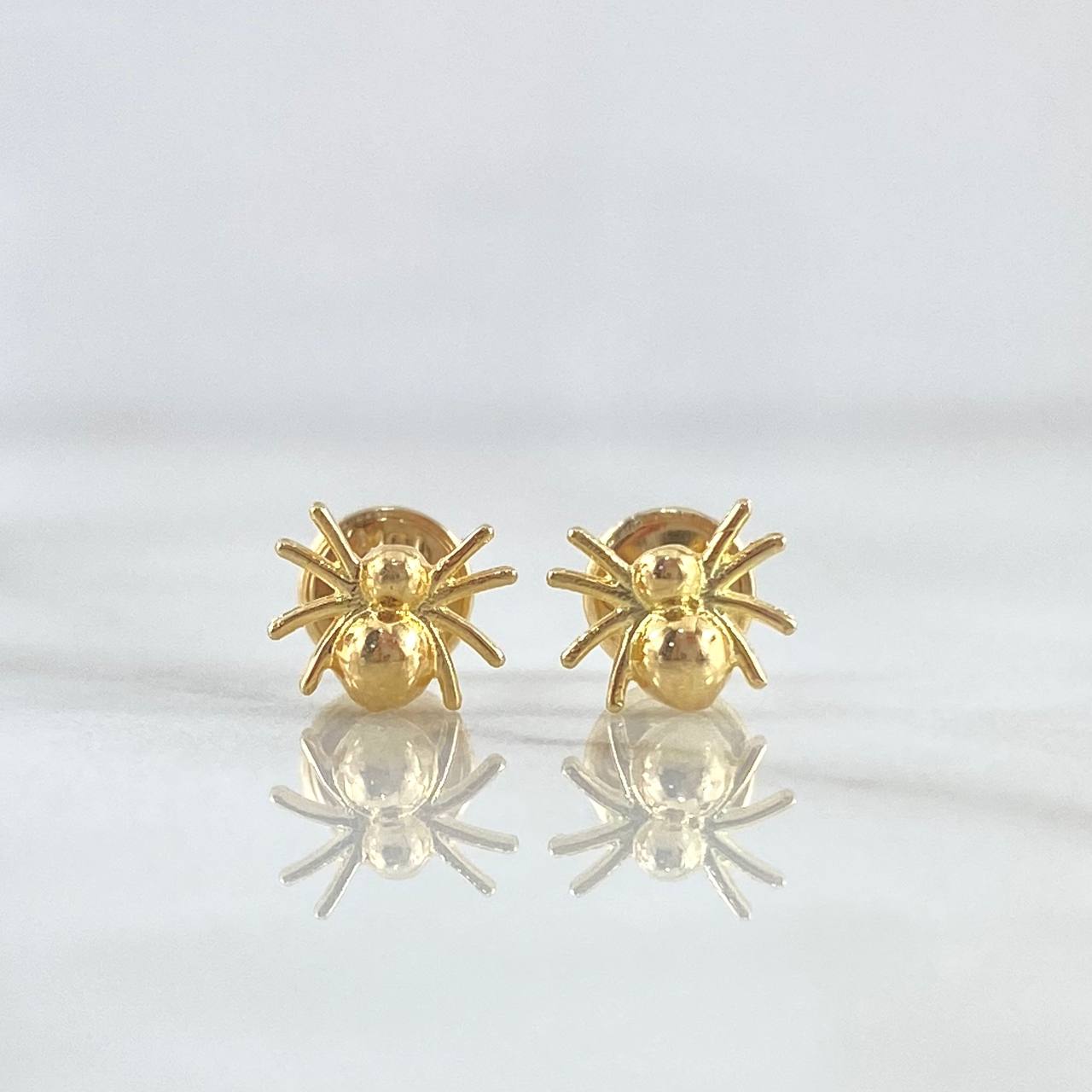 Topos Araña 1gr / 6mm Oro Amarillo 18K *