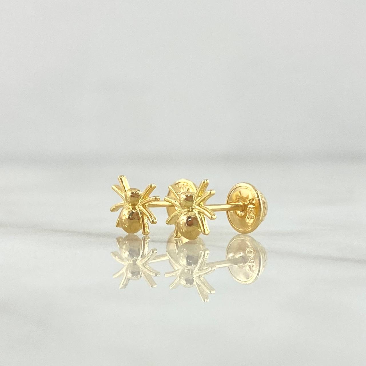 Topos Araña 1gr / 6mm Oro Amarillo 18K *