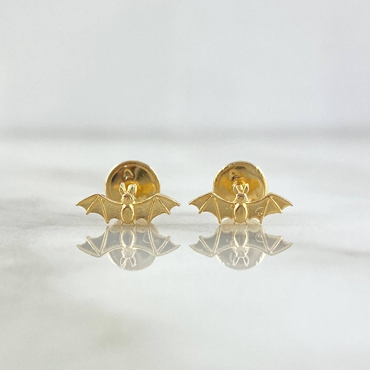 Topos Murcielago 0.75gr / Liso Oro Amarillo 18K ©