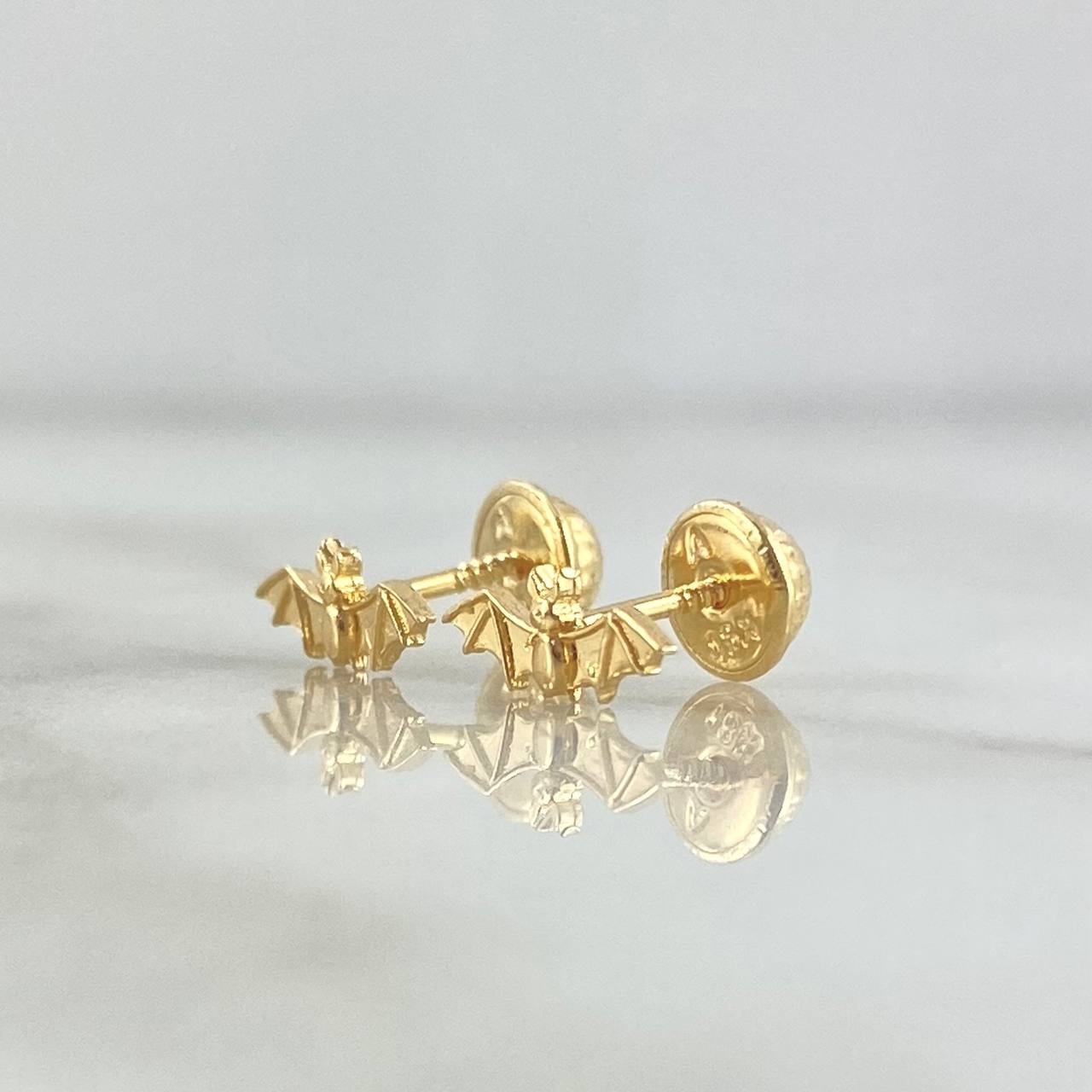 Topos Murcielago 0.75gr / Liso Oro Amarillo 18K ©