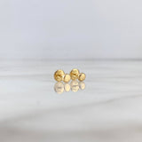 Topos Circulo 0.45gr / 4mm Oro Amarillo