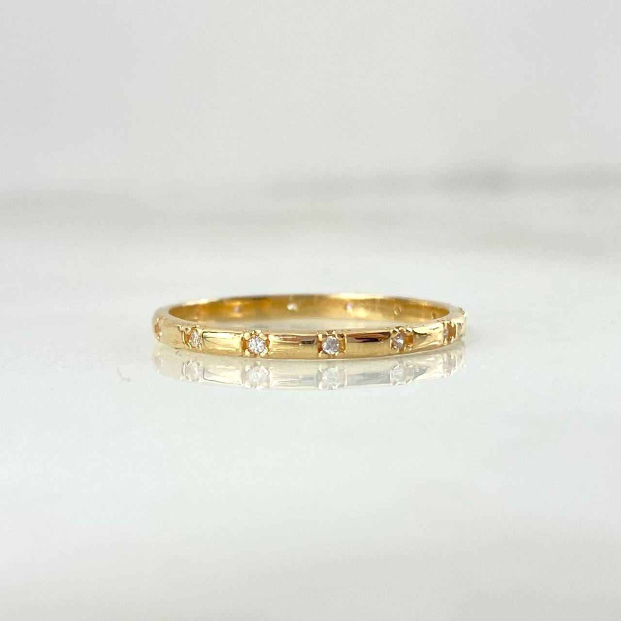 Anillo Morse 1.3gr / T6 1/2 / Oro Amarillo