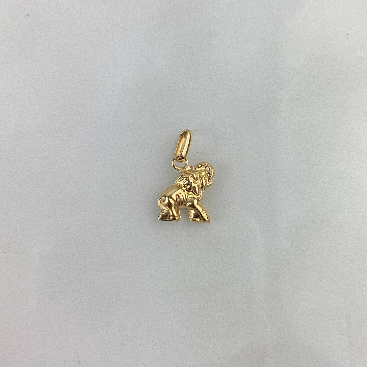 Dije Elefante 0.6gr / 1.5cm / Oro Amarillo