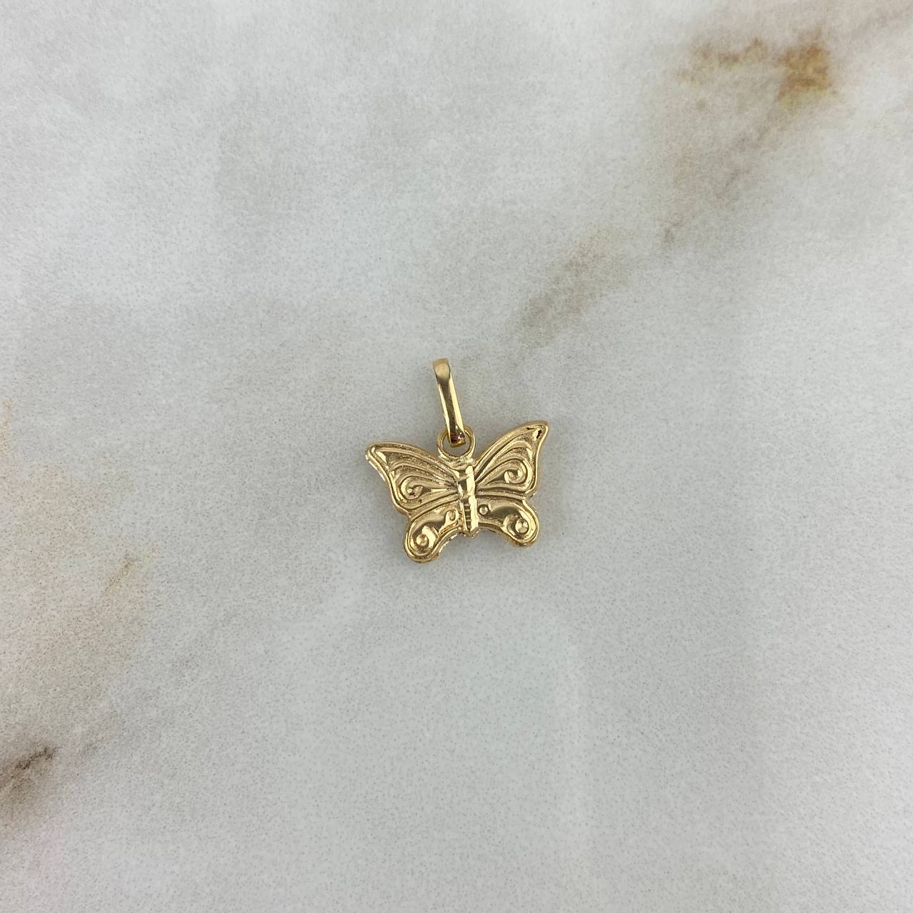 Dije Mariposa 0.5gr / 1.4cm / Oro Amarillo