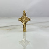 Dije Cristo Cruz 2gr / 3.8cm / Oro Amarillo