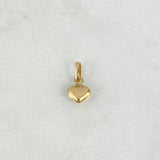 Dije Corazon 0.2gr / 1cm / Troquelado Oro Amarillo