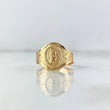 Anillo Sello Virgen Guadalupe 2.15gr / T7 1/2 / Oro Amarillo ©