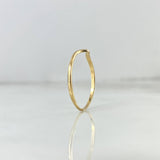 Anillo Tiara en V 0.55gr / T6 3/4 / Oro Amarillo ©