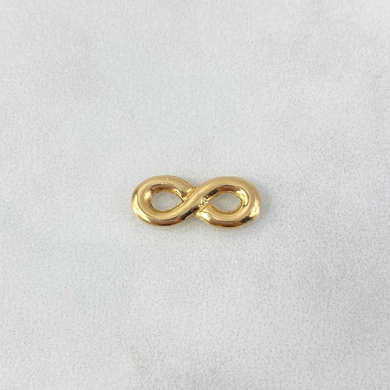 Herraje Infinito 0.65gr / 1.7cm / Silueta Oro Amarillo