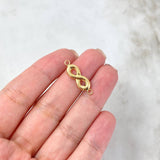 Herraje Infinito 0.75gr / 2.3cm / Oro Amarillo