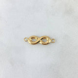 Herraje Infinito 0.75gr / 2.3cm / Oro Amarillo