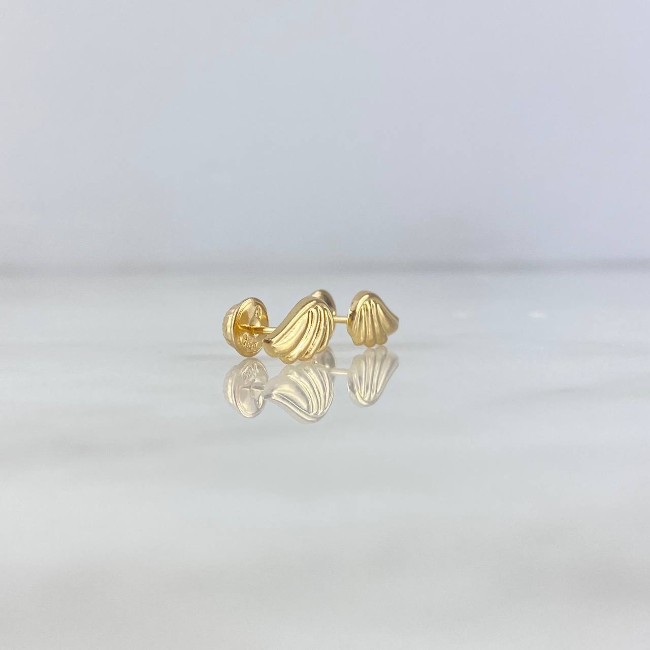 Topos Alas 0.7gr / 1.1cm / Oro Amarillo *