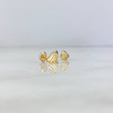 Topos Alas 0.7gr / 1.1cm / Oro Amarillo *