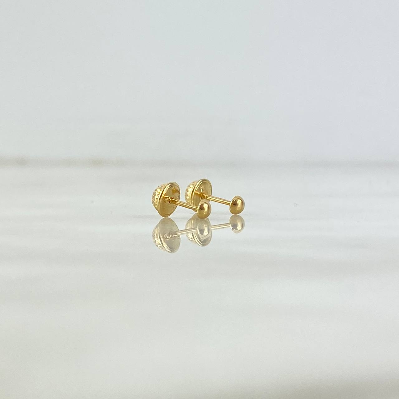 Topos Media Bola 3mm 0.4gr / Lisa Oro Amarillo ©