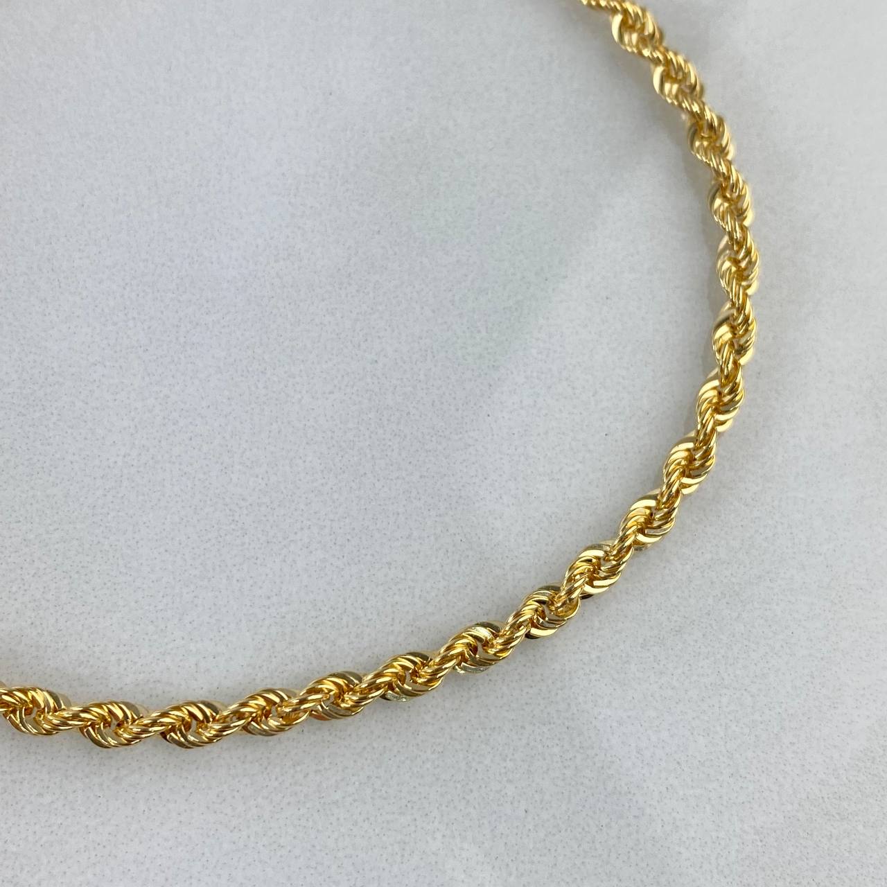 Pulso Lazo 2.15gr / 19cm / 3mm Oro Amarillo +3