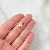 Dije Sol 0.5gr / 1.6cm / Oro Amarillo