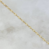 Cadena Aro Seguido 2.1gr / 50cm / 2mm Diamantado Oro Amarillo +3