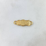 Herraje Nube Virgen Milagrosa 0.55gr / 2.2cm / Oro Amarillo