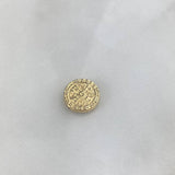 Herraje San Benito 0.85gr / 1.2cm / Tambor Oro Amarillo