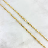 Cadena Lazo 4.3gr / 50cm / 2.7mm Oro Amarillo +3