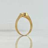 Anillo Sello Virgen Milagrosa 1.4gr / T7 1/4 Oro Amarillo