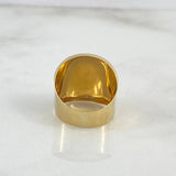 Anillo Sello Liso 3.15gr / T6 / Oro Amarillo