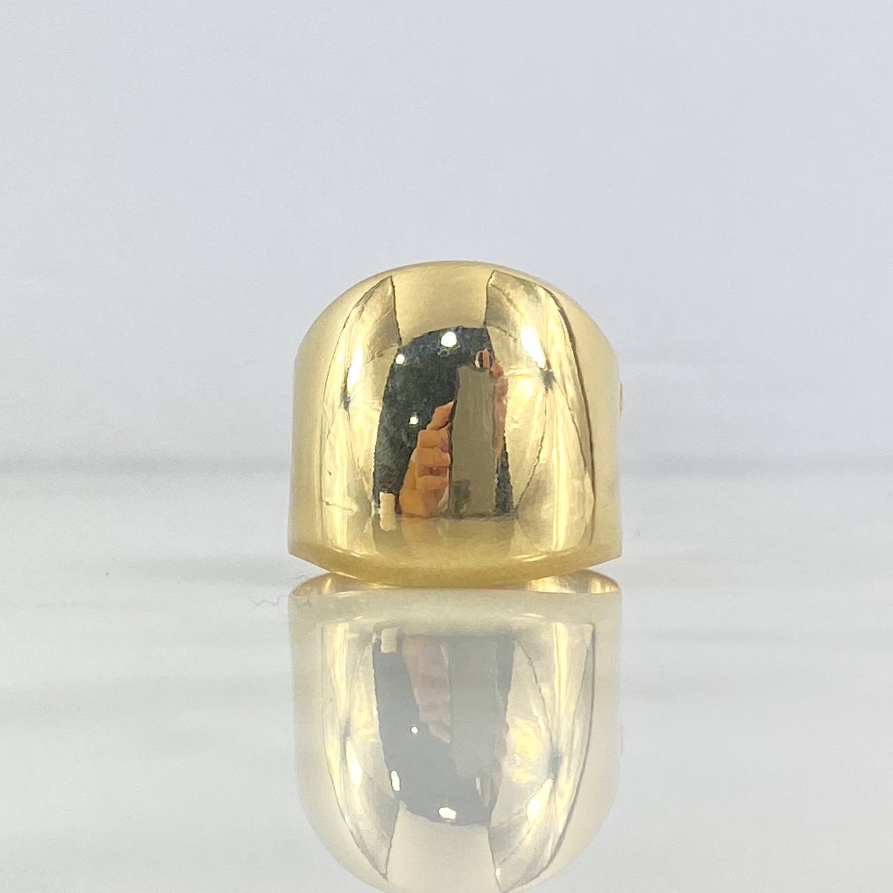 Anillo Sello Liso 3.15gr / T6 / Oro Amarillo