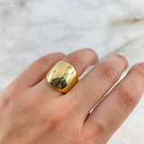 Anillo Sello Liso 3.15gr / T6 / Oro Amarillo