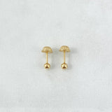 Topos Bola 3mm 0.4gr / Lisa Oro Amarillo