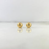 Topos Media Bola 8mm / 0.7gr Lisa Oro Amarillo