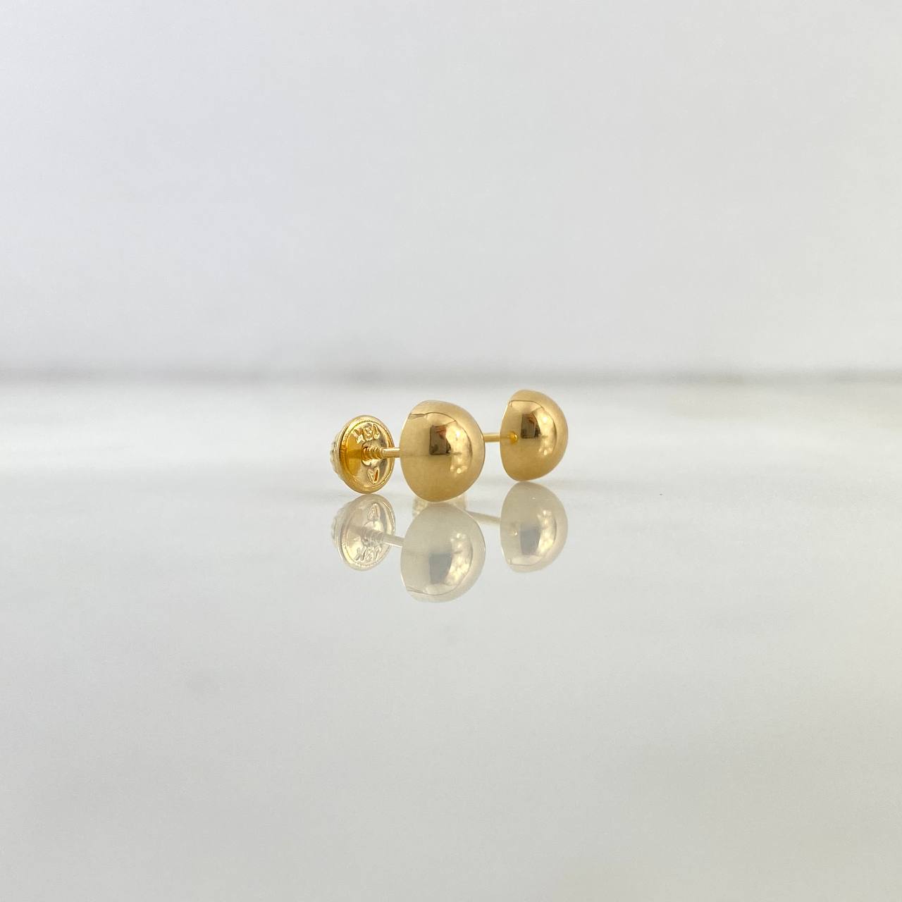 Topos Media Bola 7mm 0.65gr / Lisa Oro Amarillo *