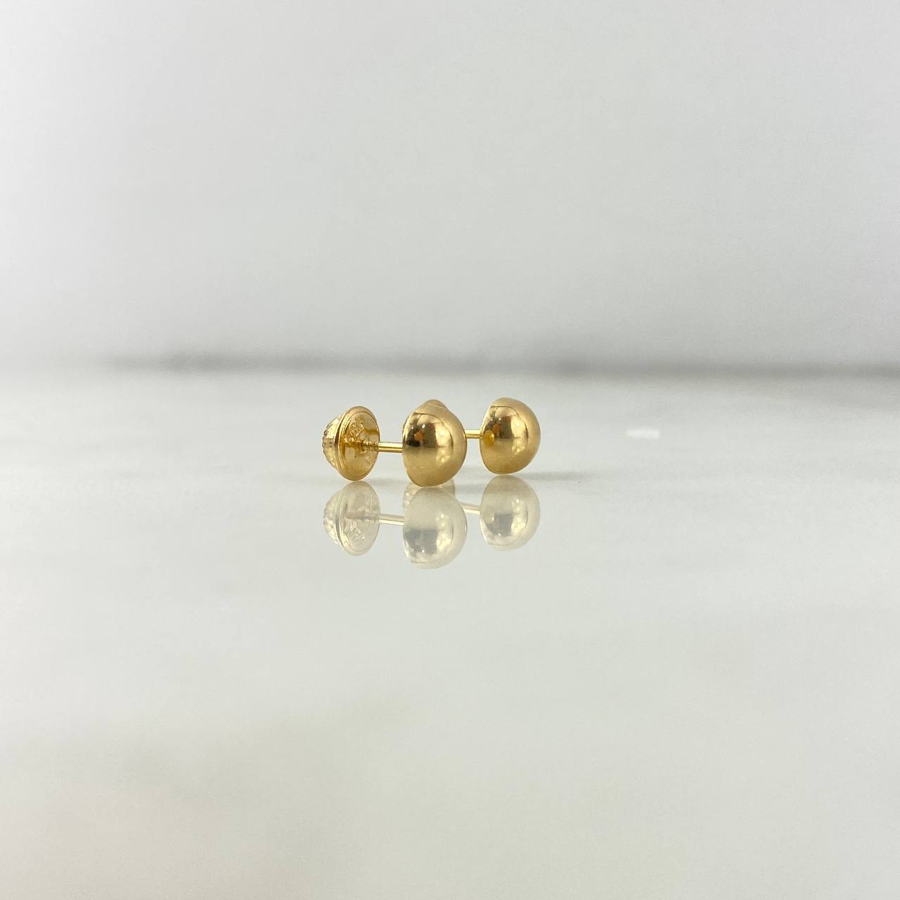 Topos Media Bola 6mm 0.6gr / Lisa Oro Amarillo ©